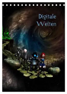 CALVENDO / Buch |  Digitale Welten (Tischkalender 2026 DIN A5 hoch), CALVENDO Monatskalender | Sonstiges |  Sack Fachmedien