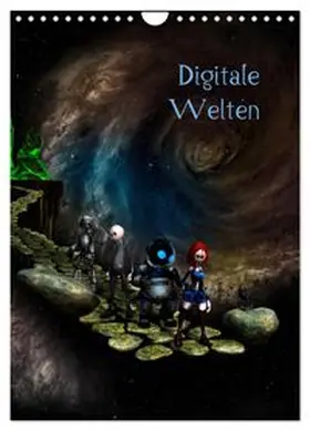 CALVENDO / Buch |  Digitale Welten (Wandkalender 2026 DIN A4 hoch), CALVENDO Monatskalender | Sonstiges |  Sack Fachmedien