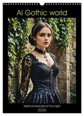 CALVENDO / Schimak |  AI Gothic world - Mystical beauties of the night (Wall Calendar 2026 DIN A3 portrait), CALVENDO 12 Month Wall Calendar | Sonstiges |  Sack Fachmedien