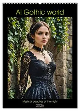 CALVENDO / Schimak |  AI Gothic world - Mystical beauties of the night (Wall Calendar 2026 DIN A2 portrait), CALVENDO 12 Month Wall Calendar | Sonstiges |  Sack Fachmedien