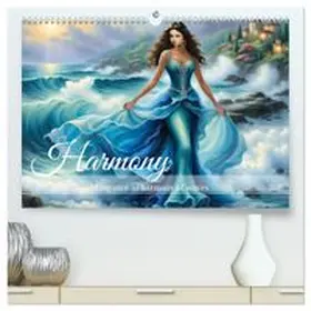 CALVENDO / Djeric |  Harmony - Elegance in harmony of waves (High Quality Premium Wall Calendar 2026 DIN A2 landscape),CALVENDO 12 Month Wall Calendar | Sonstiges |  Sack Fachmedien