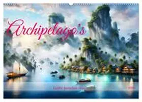 Djeric / CALVENDO |  Archipelago's Exotic paradise trip (Wall Calendar 2026 DIN A2 landscape), CALVENDO 12 Month Wall Calendar | Sonstiges |  Sack Fachmedien