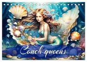Djeric / CALVENDO |  Conch queens (Desk Calendar 2026 DIN A5 landscape), CALVENDO 12 Month DeskCalendar | Sonstiges |  Sack Fachmedien