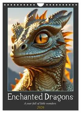 Luedke / CALVENDO |  Enchanted Dragons: A year full of little wonders (Wall Calendar 2026 DIN A4 portrait), CALVENDO 12 Month Wall Calendar | Sonstiges |  Sack Fachmedien
