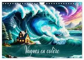 CALVENDO / Djeric |  Vagues en colère (Calendrier mural 2026 DIN A4 vertical), CALVENDO calendrier mensuel | Sonstiges |  Sack Fachmedien