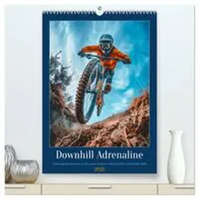 CALVENDO / Waurick |  Downhill Adrenaline (High Quality Premium Wall Calendar 2026 DIN A2 portrait),CALVENDO 12 Month Wall Calendar | Sonstiges |  Sack Fachmedien