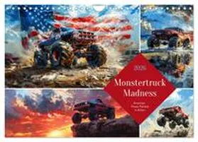 CALVENDO / Waurick |  Monstertruck Madness (Wall Calendar 2026 DIN A4 landscape), CALVENDO 12 Month Wall Calendar | Sonstiges |  Sack Fachmedien