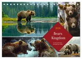 CALVENDO / Waurick |  Bears Kingdom (Desk Calendar 2026 DIN A5 landscape), CALVENDO 12 Month DeskCalendar | Sonstiges |  Sack Fachmedien