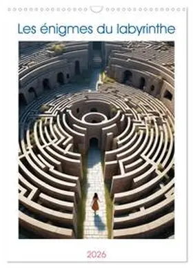 Aupeix / CALVENDO |  Les énigmes du labyrinthe (Calendrier mural 2026 DIN A3 horizontal), CALVENDO calendrier mensuel | Sonstiges |  Sack Fachmedien