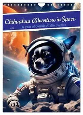 CALVENDO / Stachanczyk |  Chihuahua Adventure in Space (Wall Calendar 2026 DIN A4 portrait), CALVENDO 12 Month Wall Calendar | Sonstiges |  Sack Fachmedien