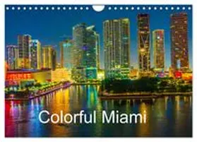 CALVENDO / Pohl |  Colorful Miami (Wall Calendar 2026 DIN A4 landscape), CALVENDO 12 Month Wall Calendar | Sonstiges |  Sack Fachmedien
