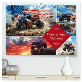 CALVENDO / Waurick |  Monstertruck Madness (High Quality Premium Wall Calendar 2026 DIN A2 landscape),CALVENDO 12 Month Wall Calendar | Sonstiges |  Sack Fachmedien