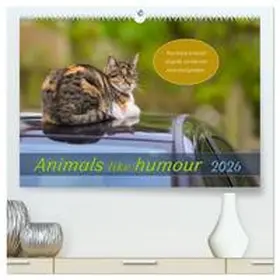 Plett / CALVENDO |  Animals like humour (High Quality Premium Wall Calendar 2026 DIN A2 landscape),CALVENDO 12 Month Wall Calendar | Sonstiges |  Sack Fachmedien