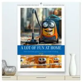 Waurick / CALVENDO |  A Lot of Fun at home (High Quality Premium Wall Calendar 2026 DIN A2 portrait),CALVENDO 12 Month Wall Calendar | Sonstiges |  Sack Fachmedien
