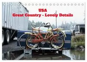 CALVENDO / JHHB |  USA Great Country - Lovely Details (Desk Calendar 2026 DIN A5 landscape), CALVENDO 12 Month DeskCalendar | Sonstiges |  Sack Fachmedien