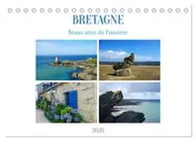 CALVENDO / Aupeix |  Bretagne Beaux sites du Finistère (Calendrier de bureau 2026 DIN A5 vertical), CALVENDO calendrier mensuel | Sonstiges |  Sack Fachmedien