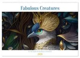 Beuck / CALVENDO |  Fabulous creatures - In the land of mythical creatures (Wall Calendar 2026 DIN A2 landscape), CALVENDO 12 Month Wall Calendar | Sonstiges |  Sack Fachmedien