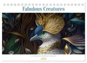 Beuck / CALVENDO |  Fabulous creatures - In the land of mythical creatures (Desk Calendar 2026 DIN A5 landscape), CALVENDO 12 Month DeskCalendar | Sonstiges |  Sack Fachmedien
