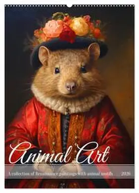 CALVENDO / Kowalski |  Animal Art - A collection of Renaissance paintings with animal motifs (Wall Calendar 2026 DIN A2 portrait), CALVENDO 12 Month Wall Calendar | Sonstiges |  Sack Fachmedien