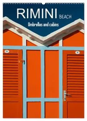 Photostravellers / CALVENDO |  Rimini beach Umbrellas and cabins (Wall Calendar 2026 DIN A2 portrait), CALVENDO 12 Month Wall Calendar | Sonstiges |  Sack Fachmedien