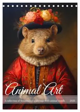 CALVENDO / Kowalski |  Animal Art - A collection of Renaissance paintings with animal motifs (Desk Calendar 2026 DIN A5 portrait), CALVENDO 12 Month DeskCalendar | Sonstiges |  Sack Fachmedien