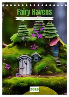 aka stine1 / CALVENDO |  Tiny Fairy Havens (Desk Calendar 2026 DIN A5 portrait), CALVENDO 12 Month DeskCalendar | Sonstiges |  Sack Fachmedien