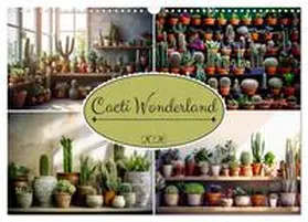 CALVENDO / Jaszke JBJart |  Cacti Wonderland (Wall Calendar 2026 DIN A3 landscape), CALVENDO 12 Month Wall Calendar | Sonstiges |  Sack Fachmedien