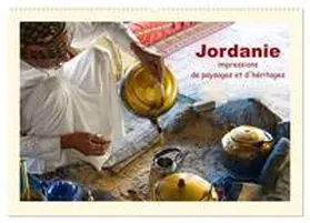 CALVENDO / Iliopoulou |  Jordanie - impressions de paysages et d'héritages (Calendrier mural 2026 DIN A2 vertical), CALVENDO calendrier mensuel | Sonstiges |  Sack Fachmedien