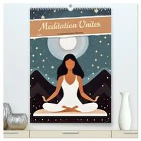 aka stine1 / CALVENDO |  Meditation Unites (High Quality Premium Wall Calendar 2026 DIN A2 portrait),CALVENDO 12 Month Wall Calendar | Sonstiges |  Sack Fachmedien