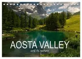Photostravellers / CALVENDO |  Aosta Valley and its nature (Desk Calendar 2026 DIN A5 landscape), CALVENDO 12 Month DeskCalendar | Sonstiges |  Sack Fachmedien