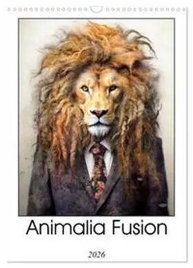 Jaszke JBJart / CALVENDO |  Animalia Fusion (Wall Calendar 2026 DIN A3 portrait), CALVENDO 12 Month Wall Calendar | Sonstiges |  Sack Fachmedien