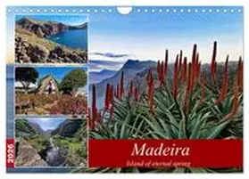 Kleemann / CALVENDO | Madeira island of eternal spring (Wall Calendar 2026 DIN A4 landscape), CALVENDO 12 Month Wall Calendar | Sonstiges | 978-3-516-54892-1 | www.sack.de