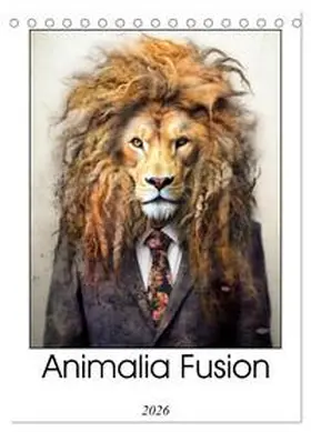 Jaszke JBJart / CALVENDO |  Animalia Fusion (Desk Calendar 2026 DIN A5 portrait), CALVENDO 12 Month DeskCalendar | Sonstiges |  Sack Fachmedien
