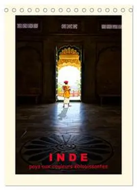 CALVENDO / Iliopoulou |  INDE pays aux couleurs éblouissantes (Calendrier de bureau 2026 DIN A5 horizontal), CALVENDO calendrier mensuel | Sonstiges |  Sack Fachmedien
