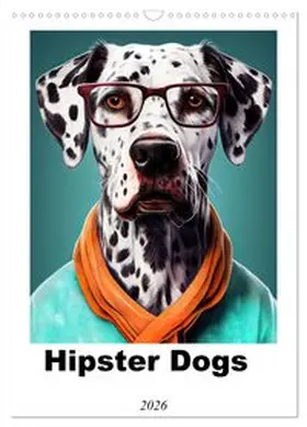 CALVENDO / Jaszke JBJart |  Hipster Dogs (Wall Calendar 2026 DIN A3 portrait), CALVENDO 12 Month Wall Calendar | Sonstiges |  Sack Fachmedien