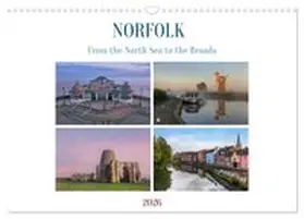 CALVENDO / Kruse |  Norfolk - From the North Sea to the Broads (Wall Calendar 2026 DIN A3 landscape), CALVENDO 12 Month Wall Calendar | Sonstiges |  Sack Fachmedien