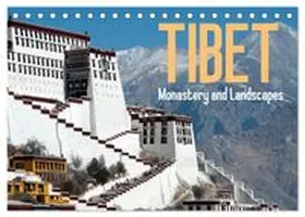 CALVENDO / Photostravellers |  Tibet Monastery and landscapes (Desk Calendar 2026 DIN A5 landscape), CALVENDO 12 Month DeskCalendar | Sonstiges |  Sack Fachmedien