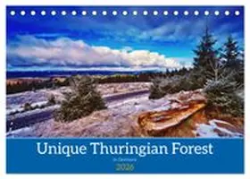 CALVENDO / Irmer |  Unique Thuringian Forest (Desk Calendar 2026 DIN A5 landscape), CALVENDO 12 Month DeskCalendar | Sonstiges |  Sack Fachmedien