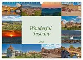 CALVENDO / Meisenzahl |  Wonderful Tuscany (Wall Calendar 2026 DIN A3 landscape), CALVENDO 12 Month Wall Calendar | Sonstiges |  Sack Fachmedien
