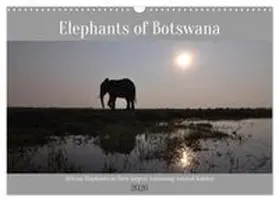 CALVENDO / Wolf |  Elephants of Botswana (Wall Calendar 2026 DIN A3 landscape), CALVENDO 12 Month Wall Calendar | Sonstiges |  Sack Fachmedien
