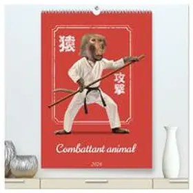 CALVENDO / Schmidt |  Combattant animal (Calendrier mural 2026 DIN A2 horizontal) calendrier de bureau | Sonstiges |  Sack Fachmedien