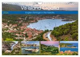 CALVENDO / Kruse |  Vis Island Croatia - English Heritage in the Adriatic (Wall Calendar 2026 DIN A4 landscape), CALVENDO 12 Month Wall Calendar | Sonstiges |  Sack Fachmedien