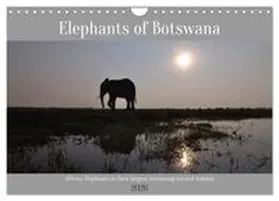 CALVENDO / Wolf |  Elephants of Botswana (Wall Calendar 2026 DIN A4 landscape), CALVENDO 12 Month Wall Calendar | Sonstiges |  Sack Fachmedien