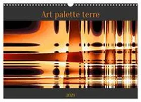 PAGNON / CALVENDO |  Art palette terre (Calendrier mural 2026 DIN A3 vertical), CALVENDO calendrier mensuel | Sonstiges |  Sack Fachmedien
