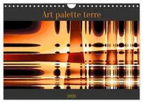 PAGNON / CALVENDO |  Art palette terre (Calendrier mural 2026 DIN A4 vertical), CALVENDO calendrier mensuel | Sonstiges |  Sack Fachmedien