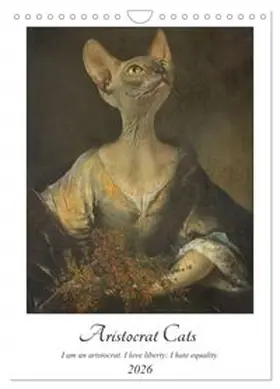 CALVENDO / Aldea |  Aristocrat Cats (Wall Calendar 2026 DIN A4 portrait), CALVENDO 12 Month Wall Calendar | Sonstiges |  Sack Fachmedien