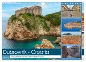 CALVENDO / Kruse |  Dubrovnik - Croatia The beauty of the Dalmatian coast (Wall Calendar 2026 DIN A4 landscape), CALVENDO 12 Month Wall Calendar | Sonstiges |  Sack Fachmedien