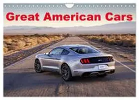 insideportugal / CALVENDO |  Great American cars (Wall Calendar 2026 DIN A4 landscape), CALVENDO 12 Month Wall Calendar | Sonstiges |  Sack Fachmedien