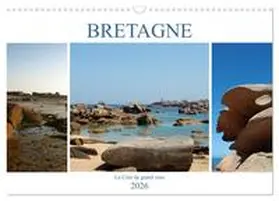 CALVENDO / Aupeix |  BRETAGNE La Côte de granit rose (Calendrier mural 2026 DIN A3 vertical), CALVENDO calendrier mensuel | Sonstiges |  Sack Fachmedien