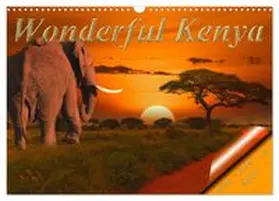 CALVENDO / Schwerin |  Wonderful Kenya (Wall Calendar 2026 DIN A3 landscape), CALVENDO 12 Month Wall Calendar | Sonstiges |  Sack Fachmedien